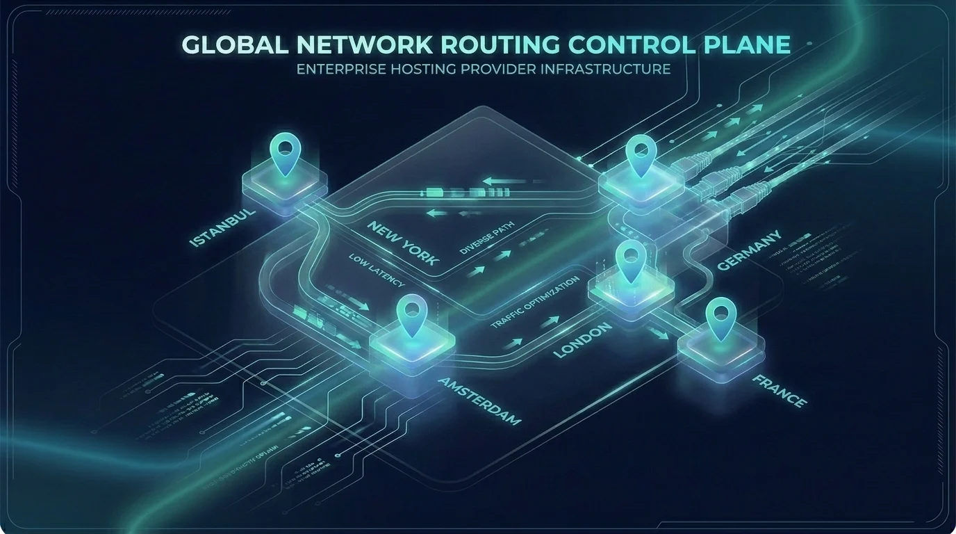ServerBike locations map for VPS dedicated servers and colocation services