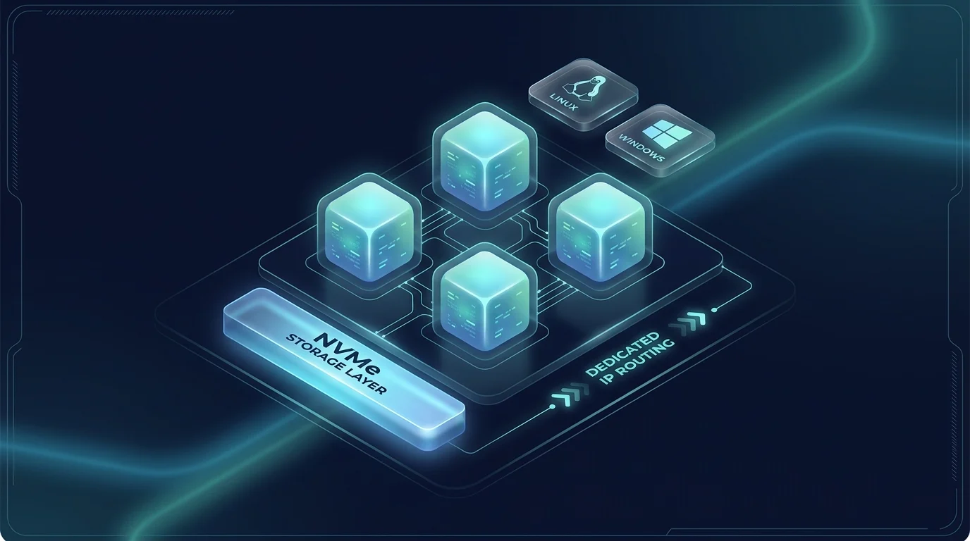 ServerBike VPS hosting control plane for Linux, Windows and regional virtual server planning